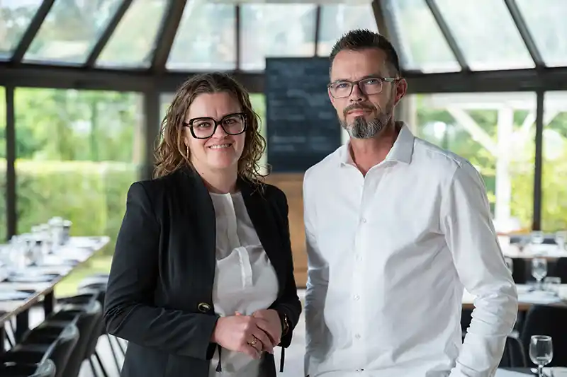 Aurélie et Sébastien Rolland, gérants du Restaurant Le Grill de Moirans