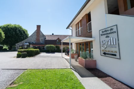 vue générale du site du Grill de Moirans : restaurant et espace séminaire